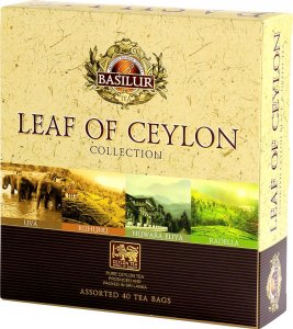 Basilur Zestaw herbat Basilur 4 SMAKI Ceylon 40szt PREZENT 1
