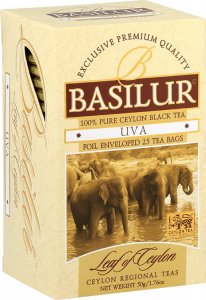 Basilur Herbata czarna cejlońska Basilur Uva 25x2g 1