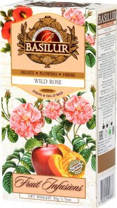 Basilur Napar owocowy herbata Basilur Wild Rose 25x2g 2