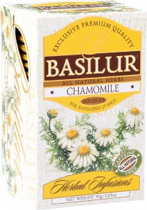 Basilur RUMIANEK herbata ziołowa BASILUR CHAMOMILE 25x1,2g 1