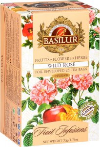 Basilur Napar owocowy herbata Basilur Wild Rose 25x2g 1