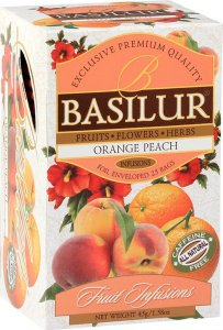 Basilur Napar owocowy herbata Basilur Orange Peach 25x1,8g 1