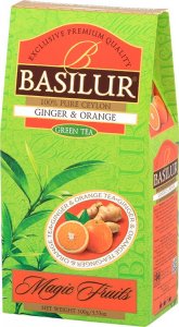 Basilur Herbata zielona liść Basilur Ginger Orange 100g 1