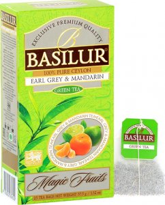 Basilur Herbata zielona ekspresowa EARL GREY MANDARYNKA 5