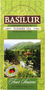 Basilur Herbata zielona POZIOMKA PAPAJA Basilur 100g 3