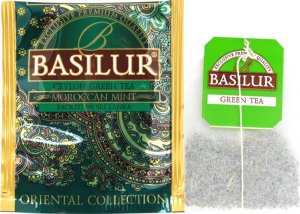 Basilur Herbata zielona Moroccan Mint 10x1,5g 3