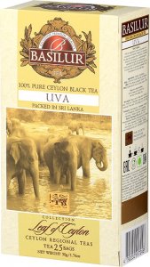 Basilur Herbata czarna cejlońska Uva 25x2g 2