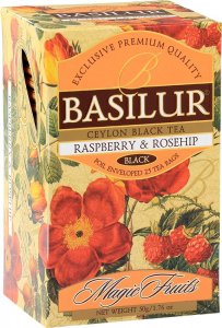Basilur Herbata czarna Basilur Raspberry Rosehip 25x2g 1