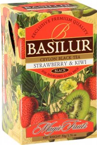 Basilur Herbata czarna Basilur Strawberry Kiwi 25x2g 1