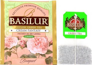 Basilur Herbata zielona ekspresowa TRUSKAWKA WANILIA 5