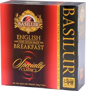 Basilur Basilur ENGLISH BREAKFAST herbata czarna Ceylon - 100szt. 1