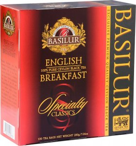 Basilur Basilur ENGLISH BREAKFAST herbata czarna Ceylon - 100szt. 2
