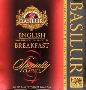 Basilur Basilur ENGLISH BREAKFAST herbata czarna Ceylon - 100szt. 3