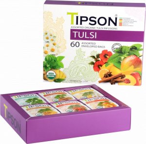 Tipson BIO TULSI herbata Ajurwedyjska 6 SMAKÓW Organic 1