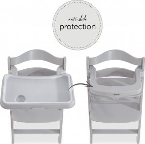 Hauck hauck tacka Alpha-Tray Grey one size 27