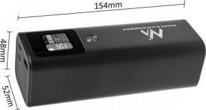 Powerbank Maclean Mobilna bateria power bank 24600mAh 140W MCE335 10
