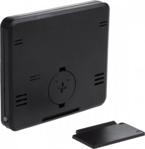 GreenBlue Termometr/higrometr z funkcją zegara GB384B Czarny 2