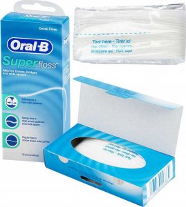 Oral-B Nić Oral-B Super Floss do aparatów ortodontycznych 50m 1