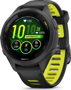 Zegarek sportowy Garmin Forerunner 265S Czarno-żółty  (753759313746) 1