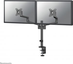 Neomounts Uchwyt biurkowy na 2 monitory 17" - 27" (DS60-425BL2) 2
