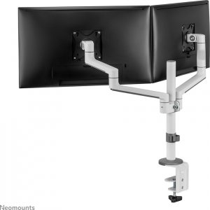 Neomounts Uchwyt biurkowy na 2 monitory 17" - 27" (DS60-425WH2) 5