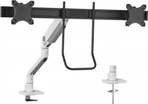 Neomounts Uchwyt biurkowy na 2 monitory 17" - 27" (DS75S-950WH2) 14