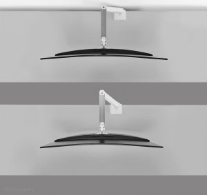 Neomounts Uchwyt biurkowy na monitor 17" - 49" (DS70PLUS-450WH1) 7