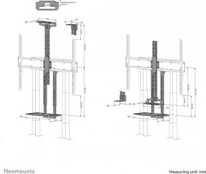 Neomounts Uchwyt na videobar (AV1-875BL) 16