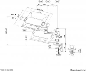 Neomounts 11.6-17.3" (DS20-425BL1) 20