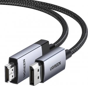 Kabel Ugreen DisplayPort - HDMI 2m szary (15774) 2