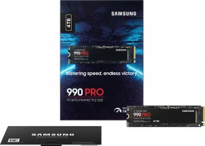 Dysk SSD Samsung 990 PRO 4TB M.2 2280 PCI-E x4 Gen4 NVMe (MZ-V9P4T0BW) 8
