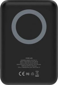 Powerbank GoGEN Power Bank 10 000 mAh Gogen PBMS100001B czarny 4
