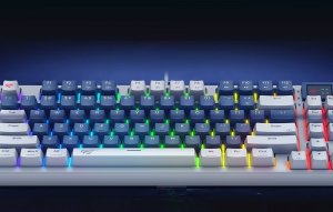 Klawiatura Havit Klawiatura mechaniczna gamingowa Havit KB884L Biała 3