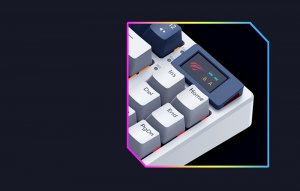 Klawiatura Havit Klawiatura mechaniczna gamingowa Havit KB884L Biała 5