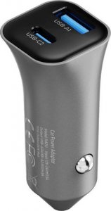 Ładowarka Ricomm Ładowarka samochodowa 38W Ricomm RA381 1xUSB-A, 1xUSB-C 3