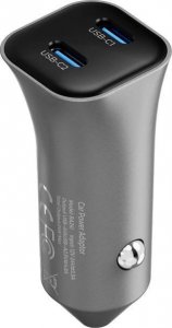 Ładowarka Ricomm Ładowarka samochodowa 40W Ricomm RA401 2xUSB-C 3