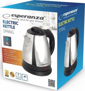 Czajnik Esperanza Spring EKK116S Srebrny 2