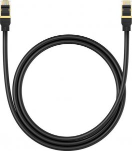 Baseus Kabel sieciowy kat. 8 Baseus Ethernet RJ45, 40Gbps, 1m (czarny) 2