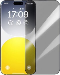 Baseus Szkło hartowane prywatyzujące Baseus Diamond iPhone 15 Plus 2