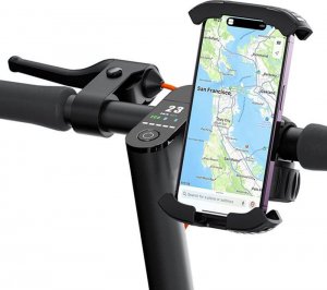 Baseus Uchwyt rowerowy Baseus QuickGo do telefonów (czarny) 2