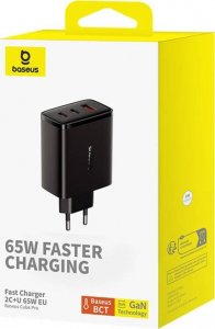 Ładowarka Baseus OS-Cube Pro 1x USB-A 2x USB-C 3 A (P10152301113-00) 7