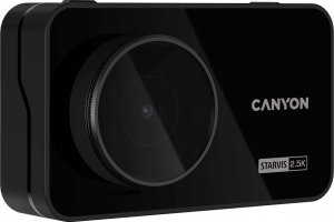 Wideorejestrator Canyon Canyon DVR25GPS, 3.0'' IPS (640x360), touch screen, WQHD 2.5K 2560x1440@60fps, NTK96670, 5 MP CMOS Sony Starvis IMX335 image sensor, 5 MP camera, 140° Viewing Angle, Wi-Fi, GPS, Video camera database, USB Type-C, Supercapacitor 3