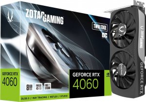 Karta graficzna Zotac Gaming GeForce RTX 4060 Twin Edge OC 8GB GDDR6 (ZT-D40600H-10M) 1