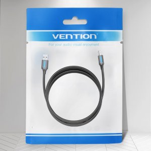 Kabel USB Vention USB-A - USB-B 2 m Czarny (COQBH) 2