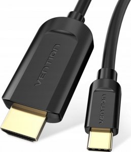 Kabel USB Vention USB-C - HDMI 1.5 m Czarny (CGUBG) 1