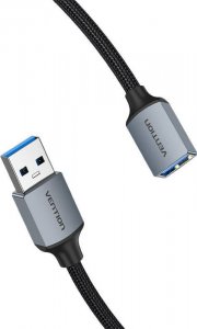 Kabel USB Vention USB-A - USB-A 3 m Czarny (CBLHI) 3