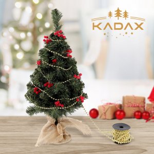 Kadax Choinka sztuczna Mała Juta 60 cm Zielona Ozdobna 14
