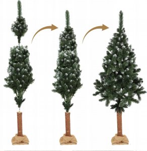 Kadax Choinka sztuczna Diamentowa 180 cm Sosna Na Pniu 10