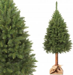 Kadax Choinka sztuczna 180 cm Świerk Na Pniu Naturalny 16