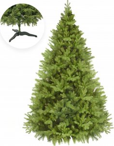 Kadax Choinka sztuczna Świerk 180 cm Gęsta Pe Premium 1